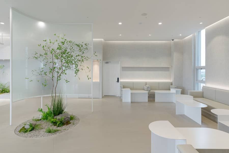 Sala de espera da Villa Health
